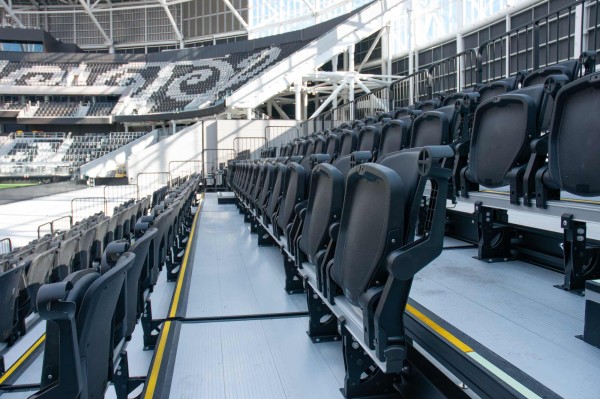 Alloyfold One New Zealand Stadium Retractable Seating 1