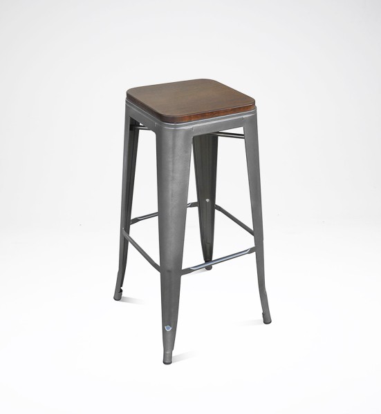 Tolix Replica Barstool High Quarter Front copy