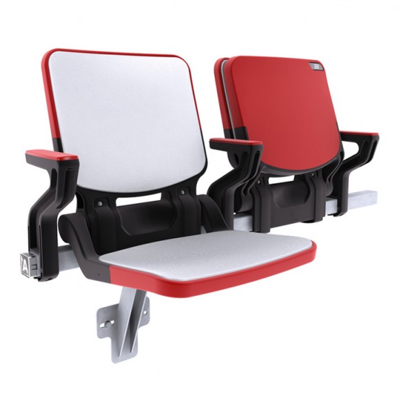  Box Seat 908 - red padded